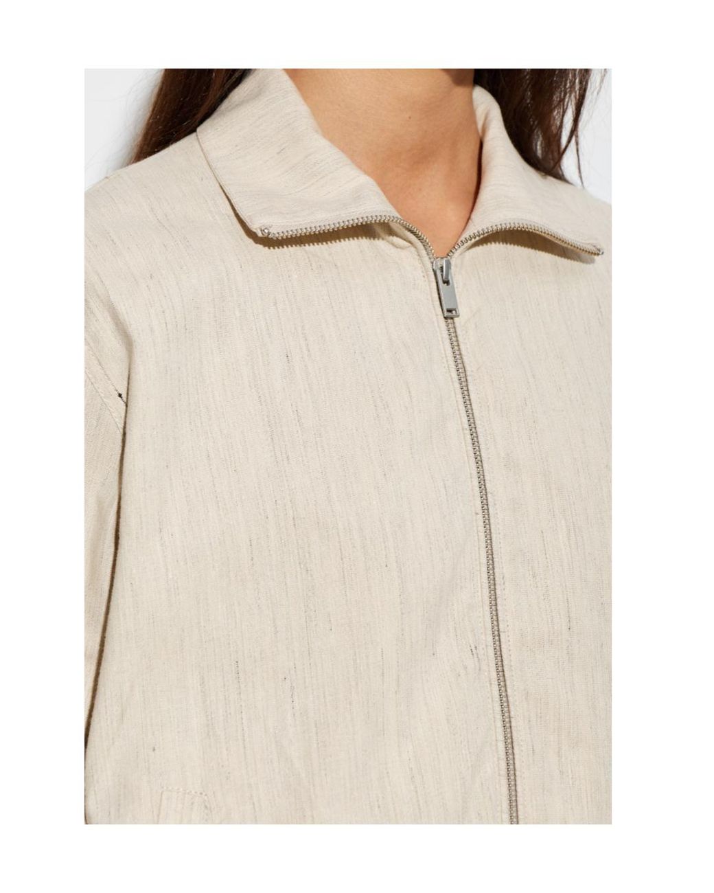 Samsøe & Samsøe Natural Samsøe Samsøe Sabianca Zipped Jacket