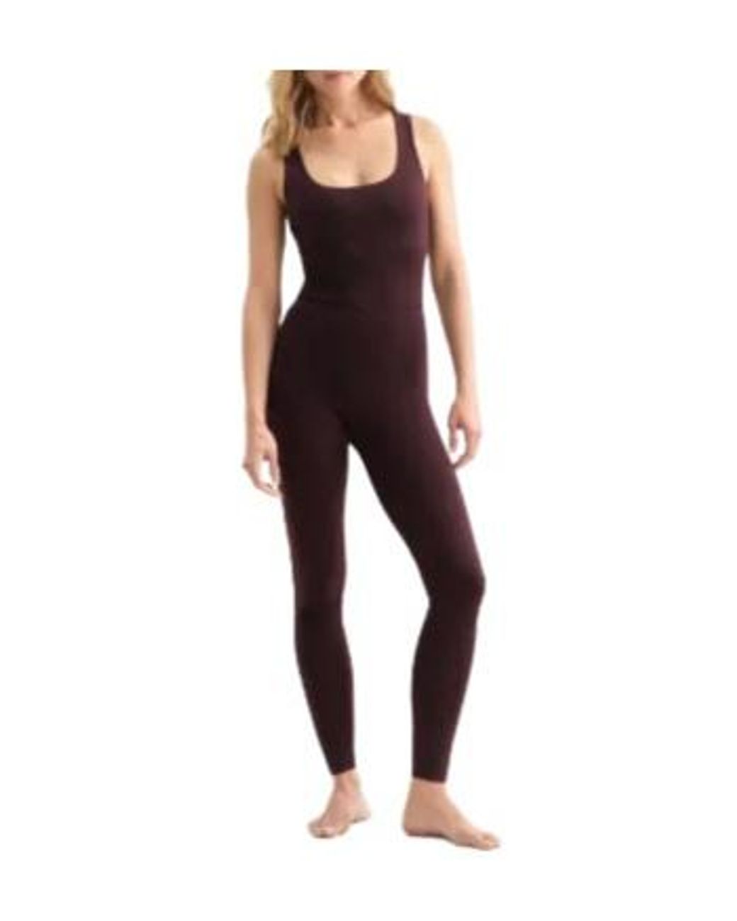 Eres Purple Martha Twist-Back Jumpsuit