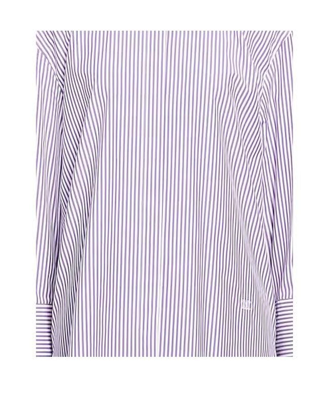 Max Mara Purple Long Sleeve Shirts