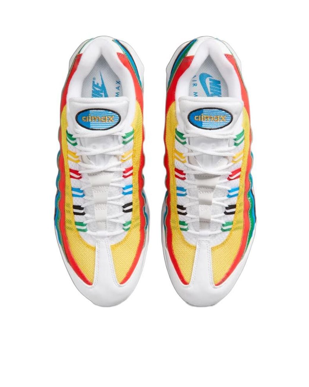 Nike Blue Air Max 95 Big Bubble Sneakers for men