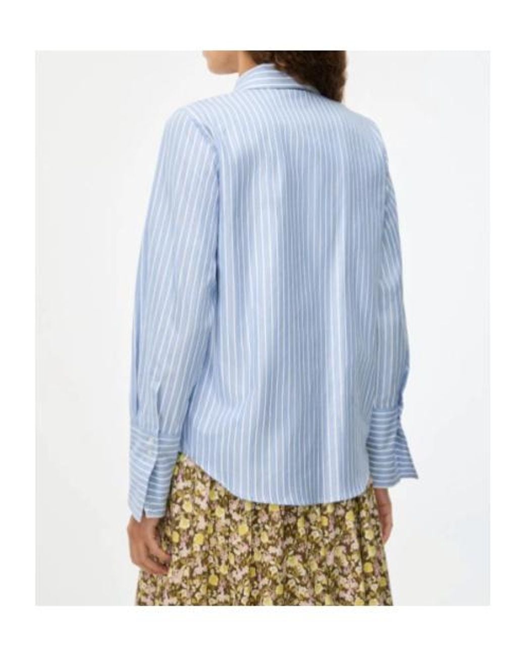 iBlues Blue Striped Long-Sleeve Shirt