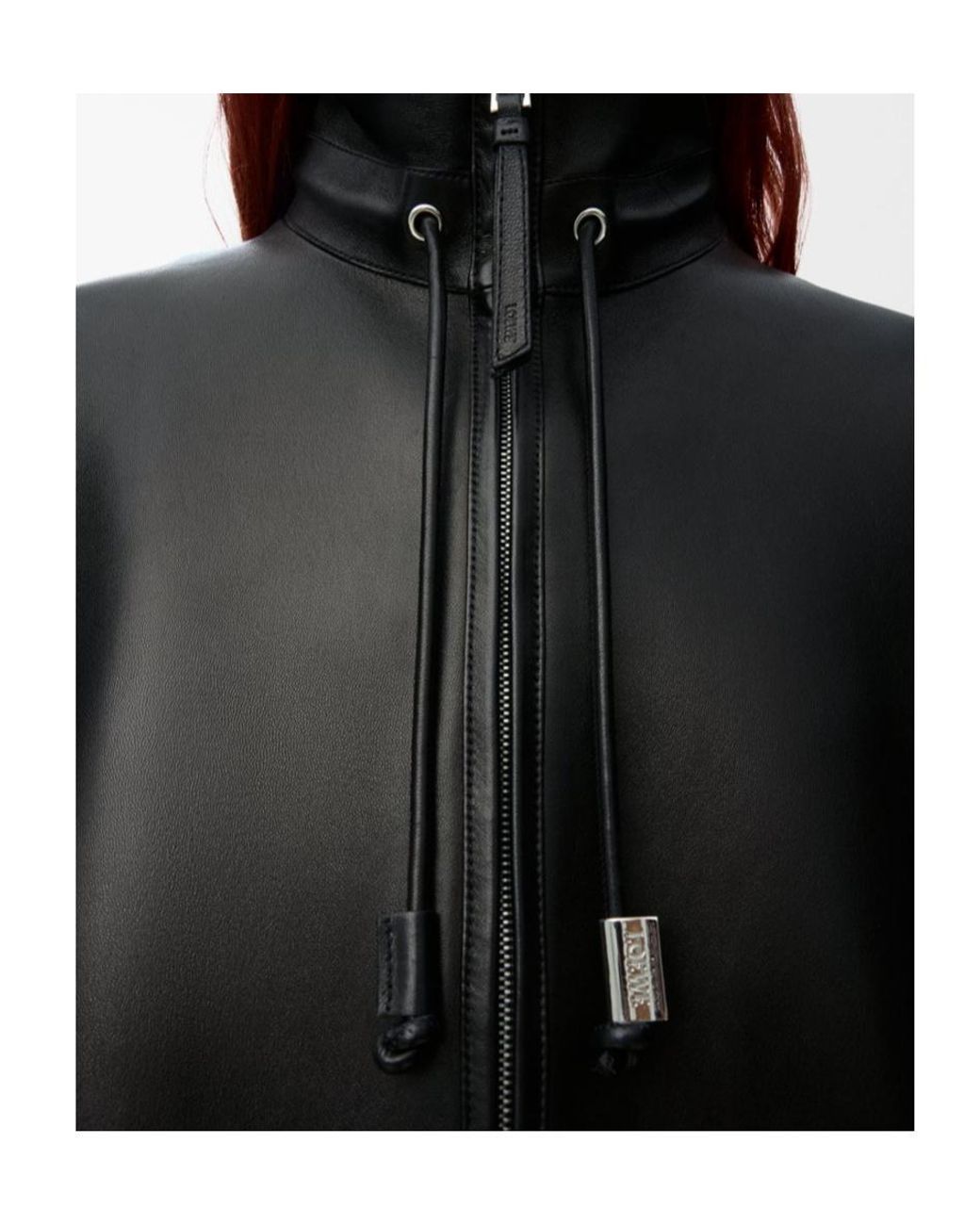 Loewe Black Zip-Up Jacket for men