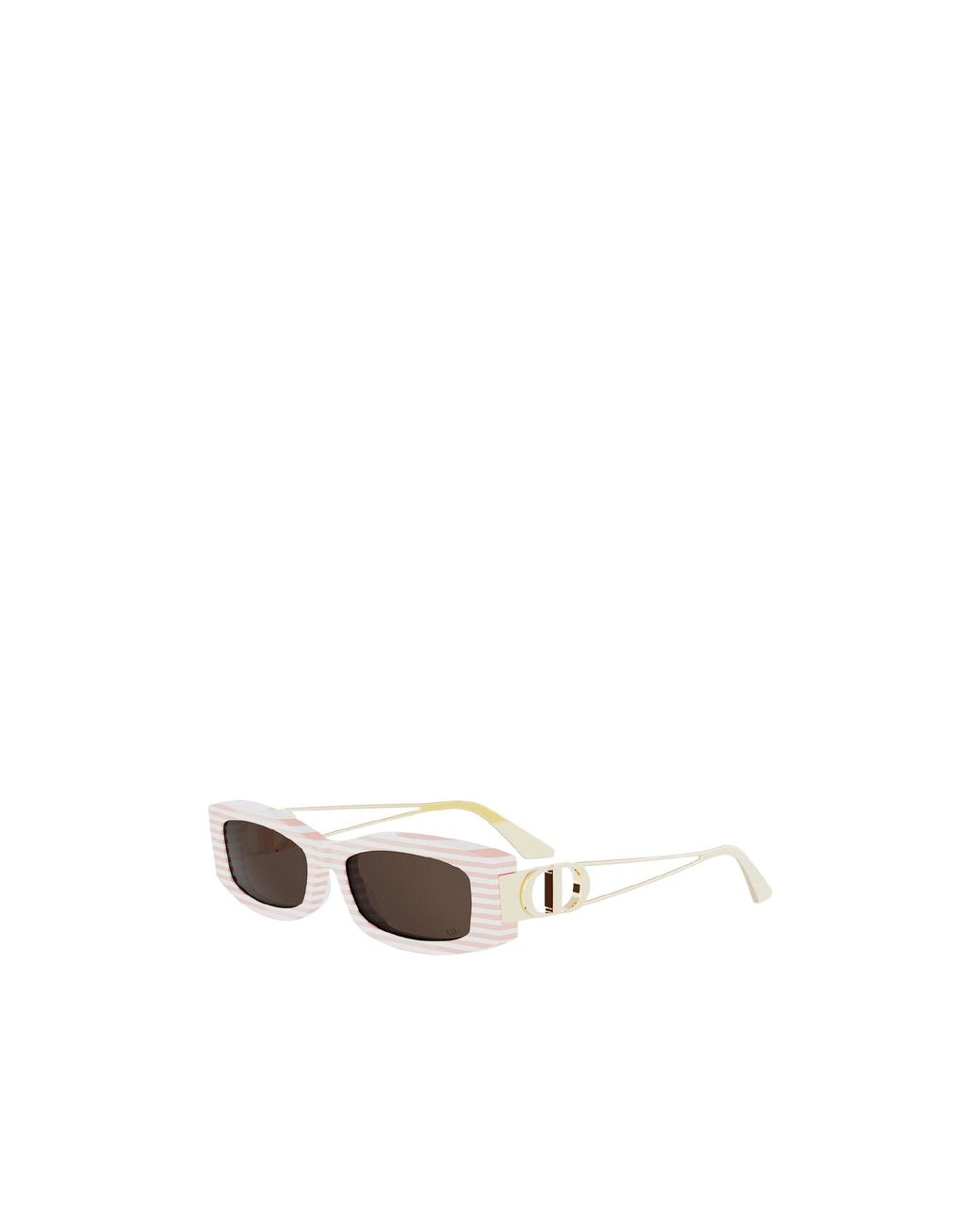 Dior White Full Frame Sunglasses