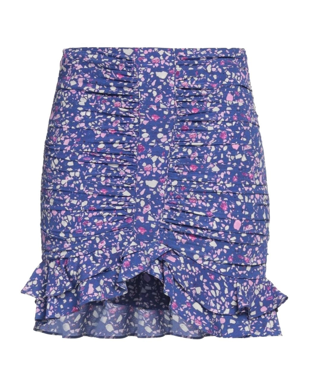 Isabel Marant Blue Colorful Slip Dress