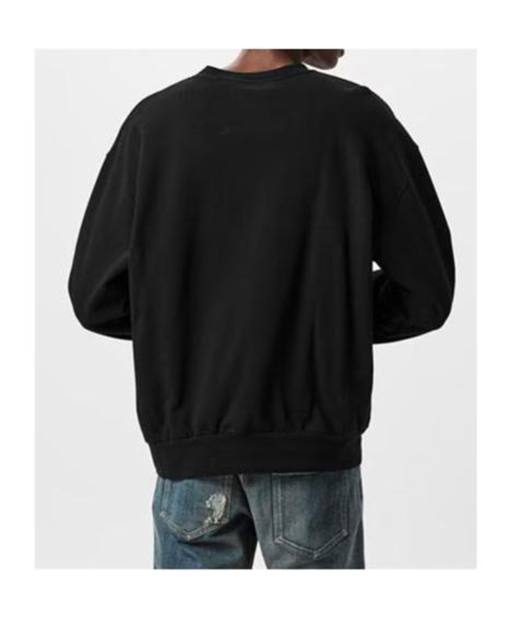 Givenchy Black Logo Signature Sweatshirt for men
