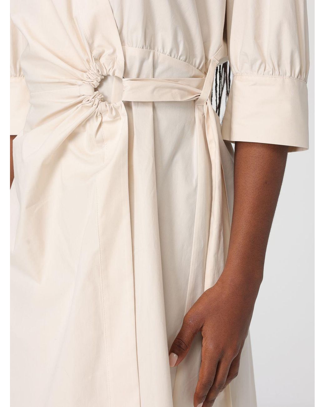 Pinko Natural Wrap Dresses