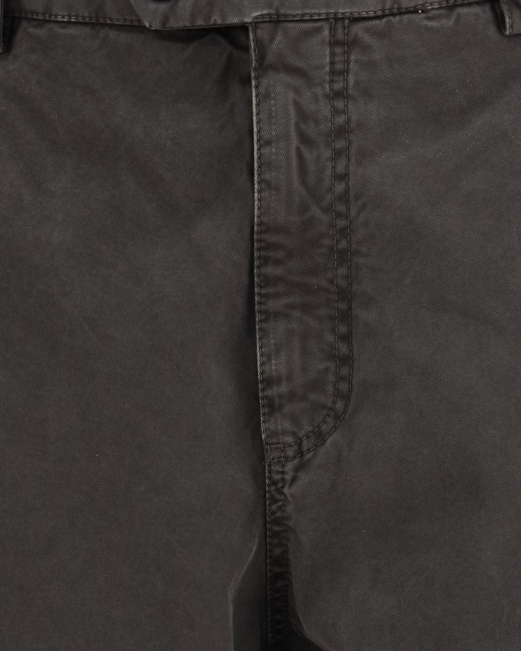 Brunello Cucinelli Gray Peached Cotton Gabardine Trousers With Cargo Pockets for men
