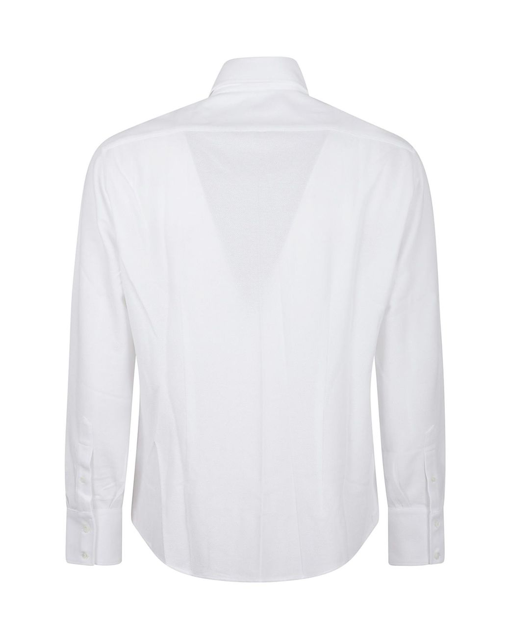 Brunello Cucinelli Blue Button-Up T-Shirt for men
