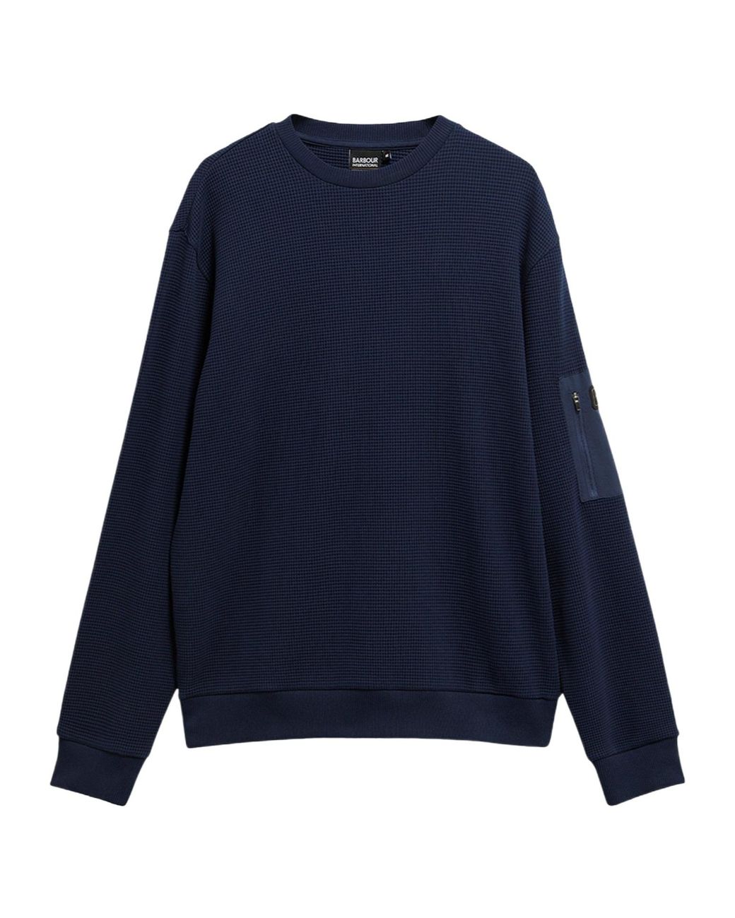 Barbour Blue Versatile Comfortable Long-Sleeve Sweatshirt for men