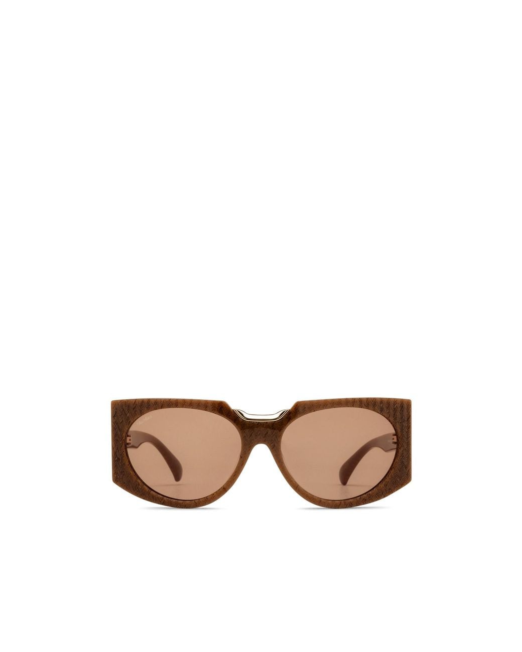 Max Mara Multicolor Oval Frame Sunglasses