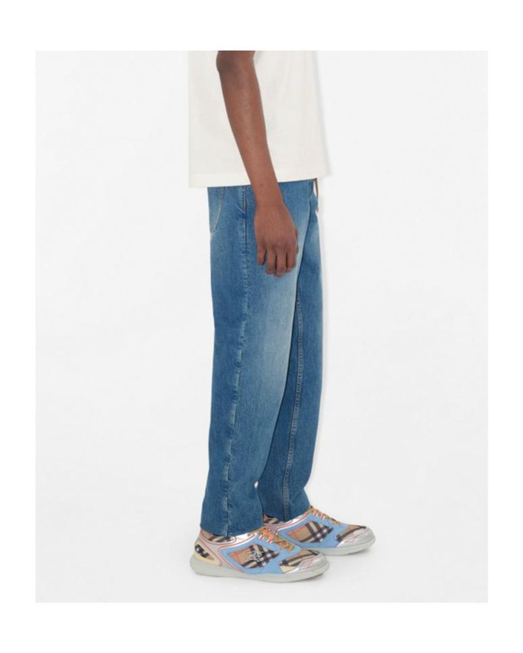Burberry Blue Slim Jeans for men