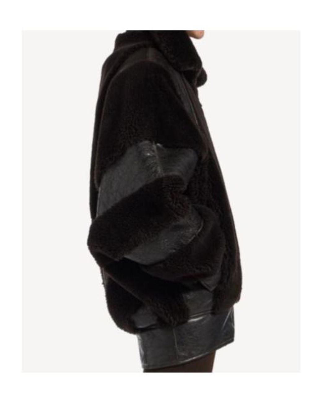 Balenciaga Black High Collar Jacket