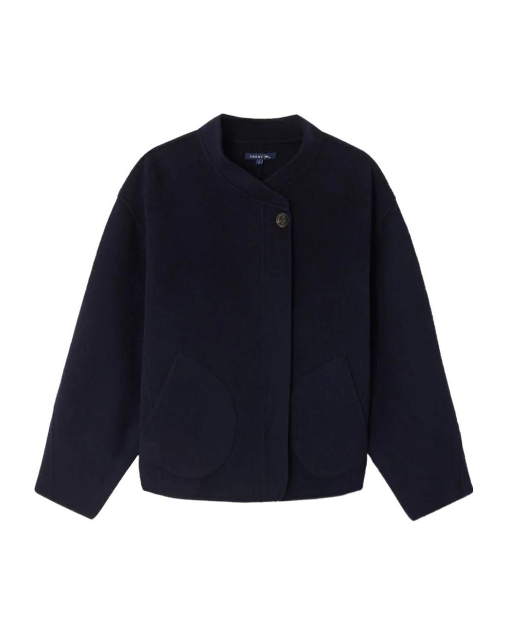 Soeur Blue Windsor Short Coat