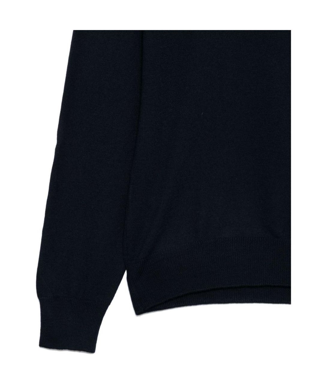 Tagliatore Blue Long-Sleeve Sweater for men