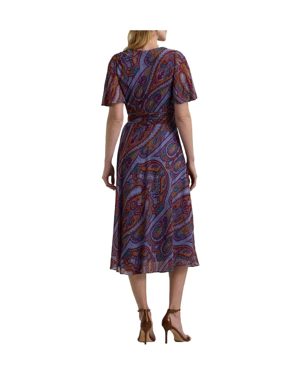 Ralph Lauren Purple Filsee Dress