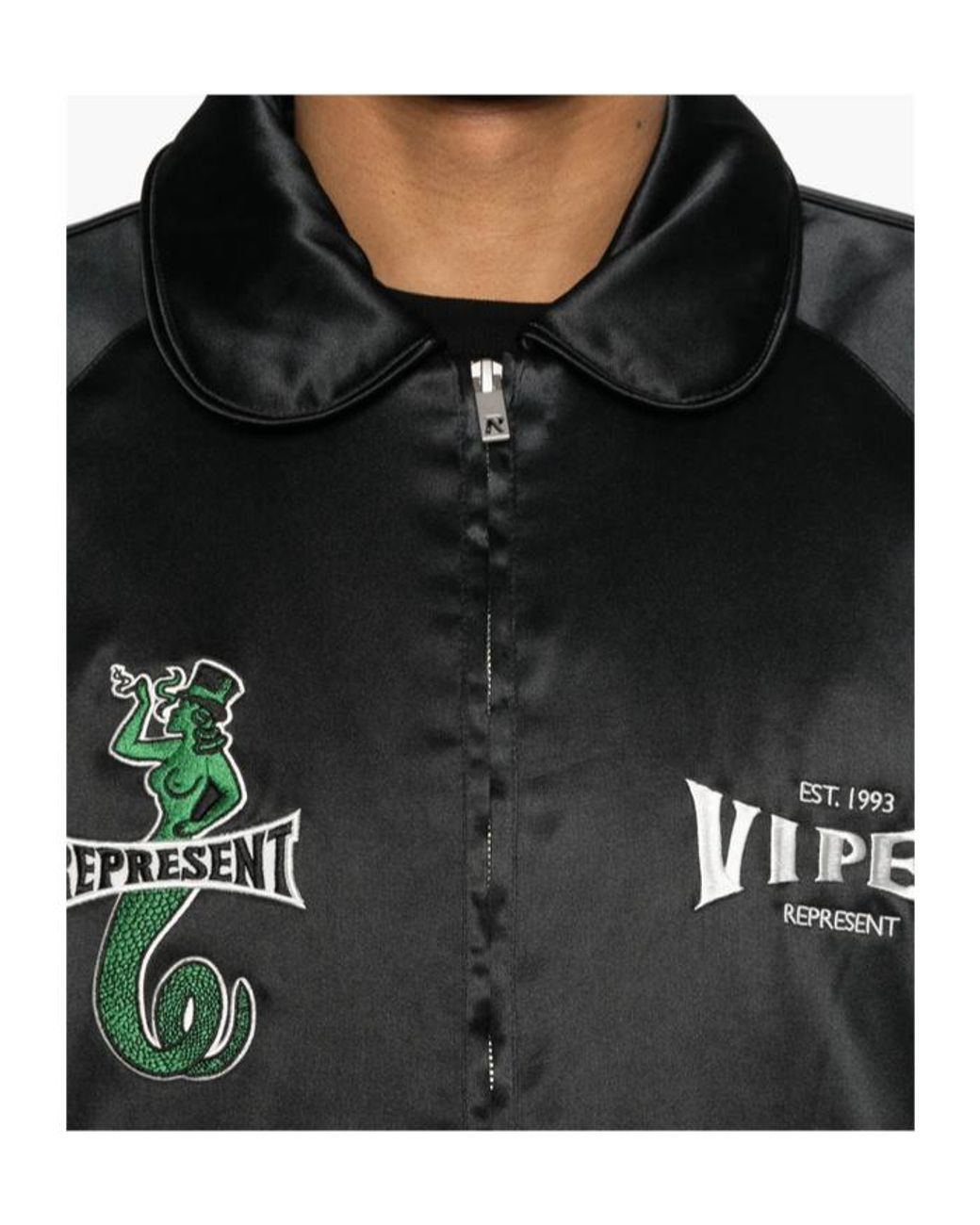Represent Black Bomber Jackets for men