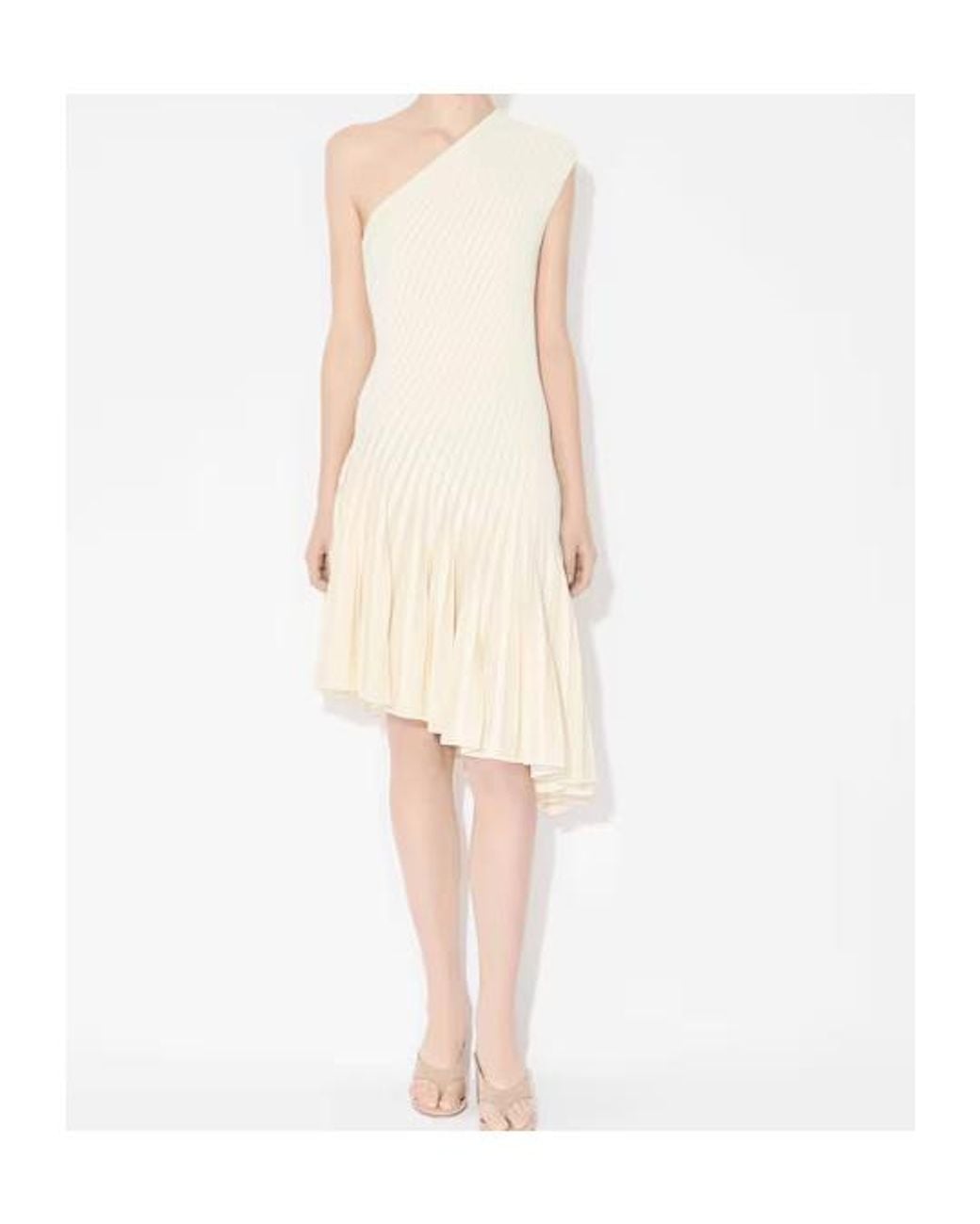 Alaïa White Crepe Dress