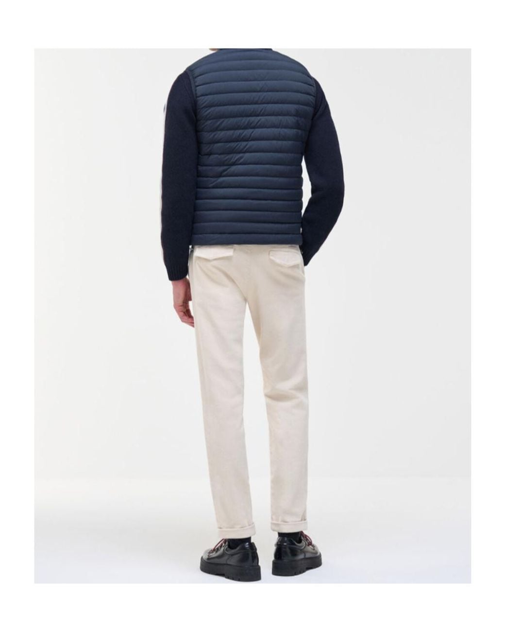 Colmar Blue Quilted Padded Gilet for men