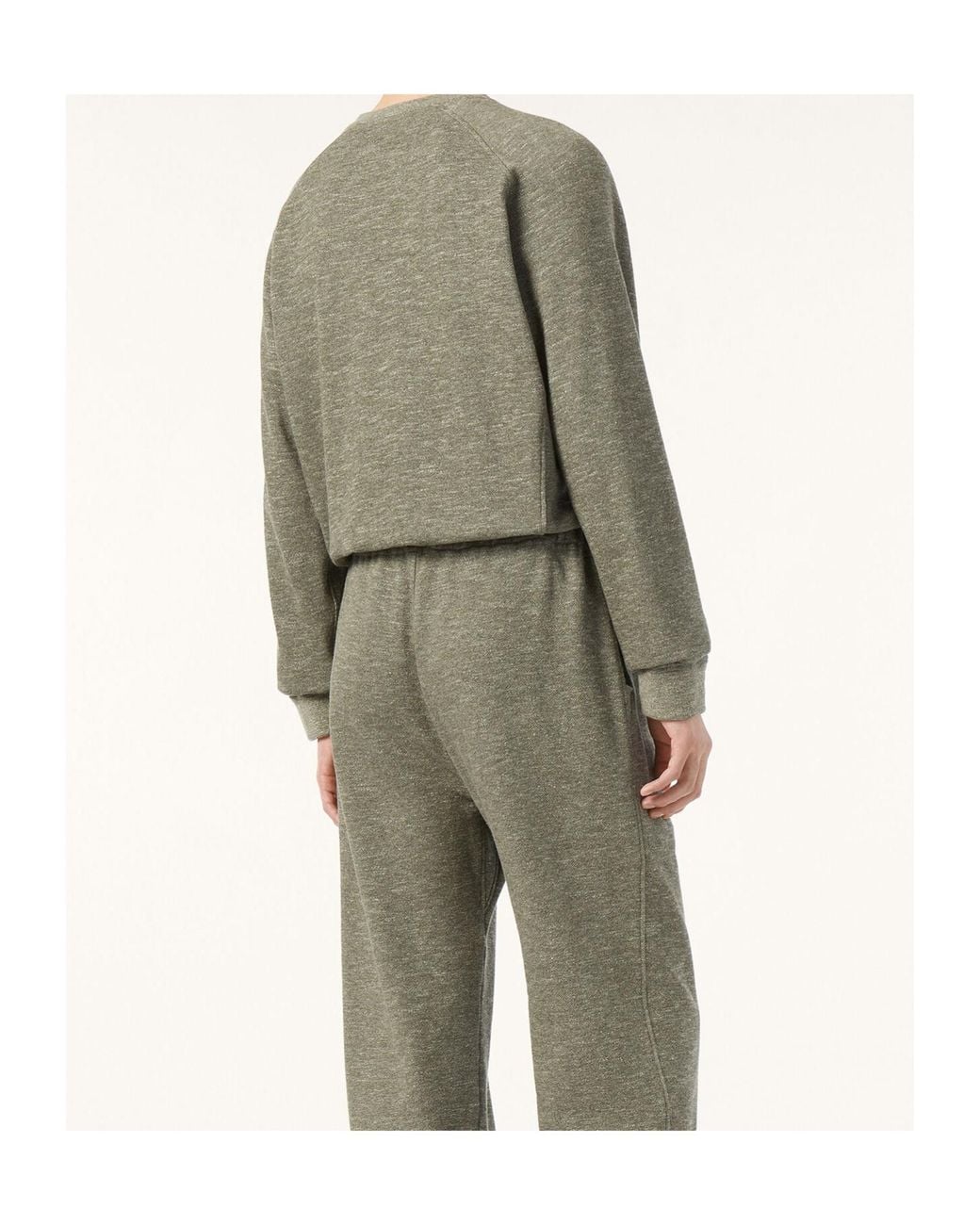 Loro Piana Green Crew-Neck Sweatshirt for men