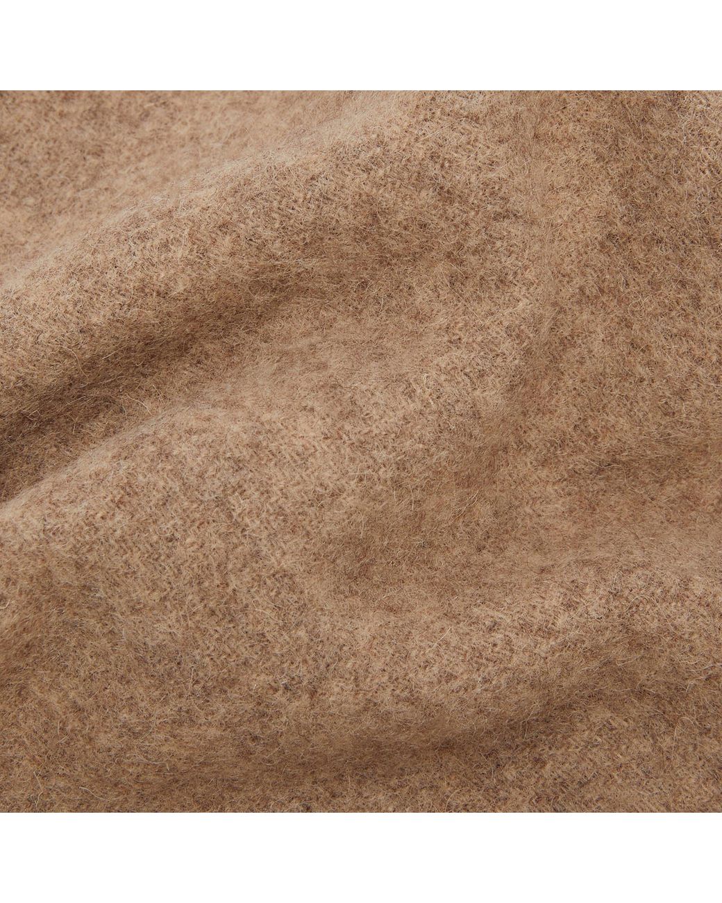 Barbour Natural Logo Tassel Scarf