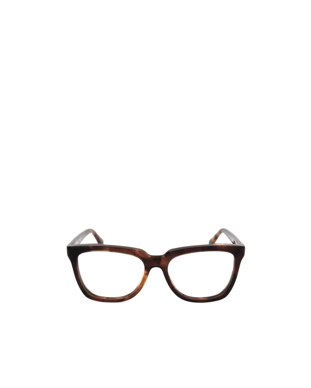 Max Mara White Square Frame Glasses