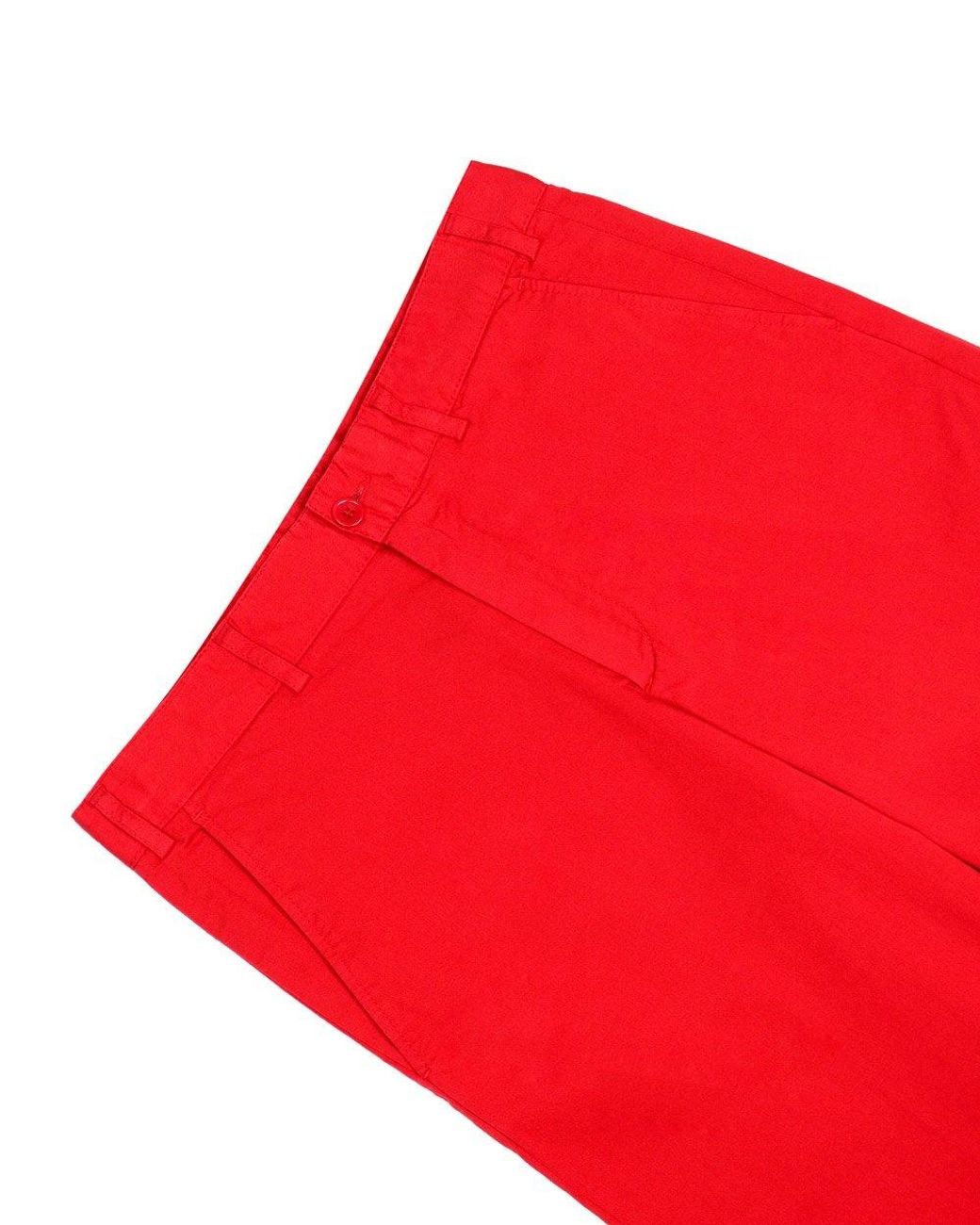 Paul & Shark Red Logo Shorts for men