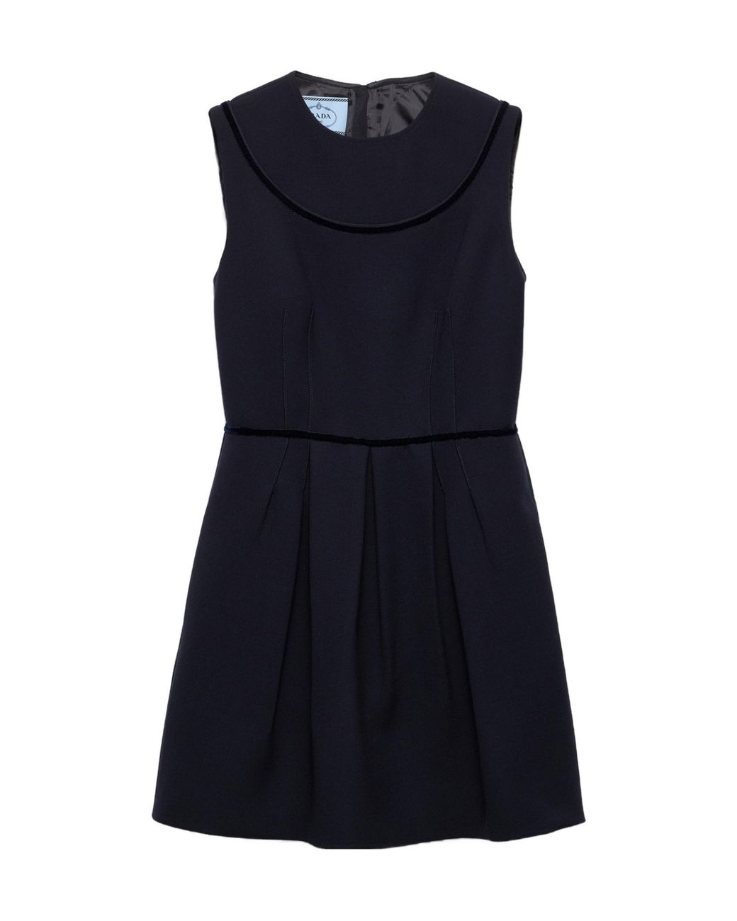 Prada Blue Natté Dress