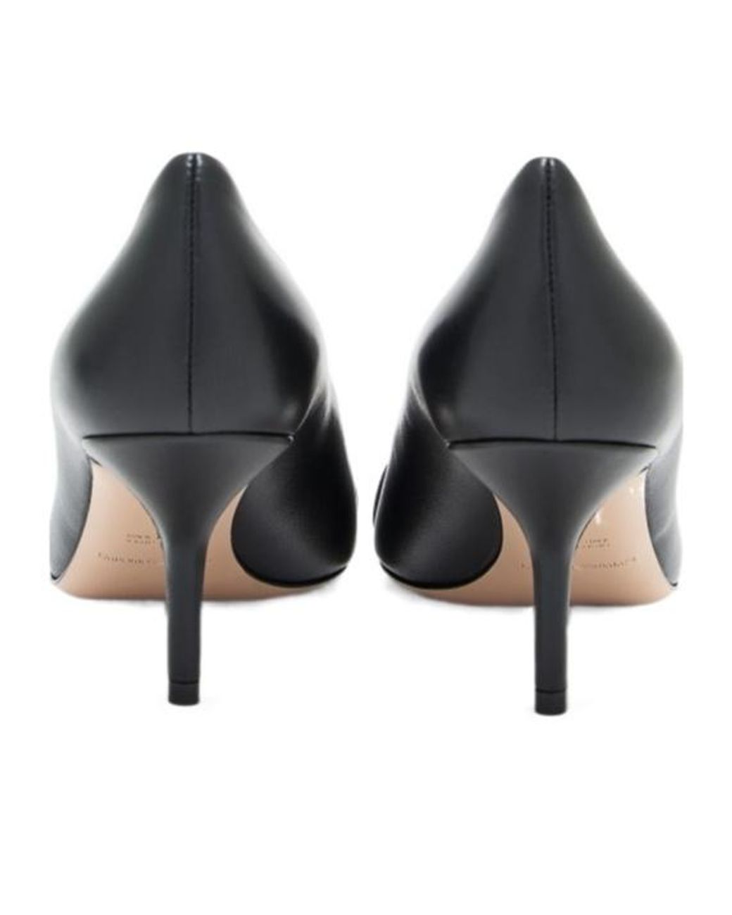 Emporio Armani Multicolor Buckle-Detail Pointed-Toe Pumps