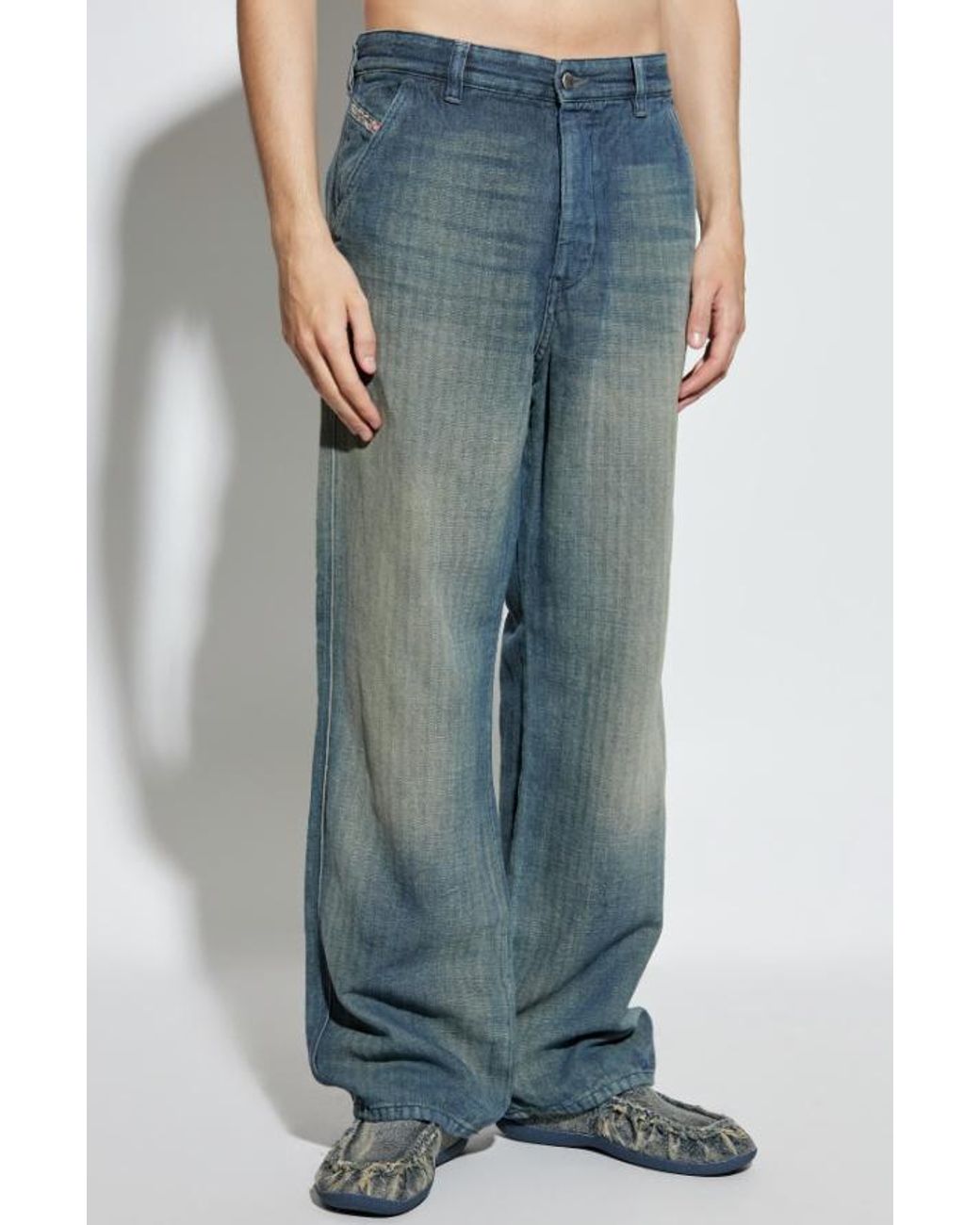 DIESEL Blue D-Phant Chino Jeans for men