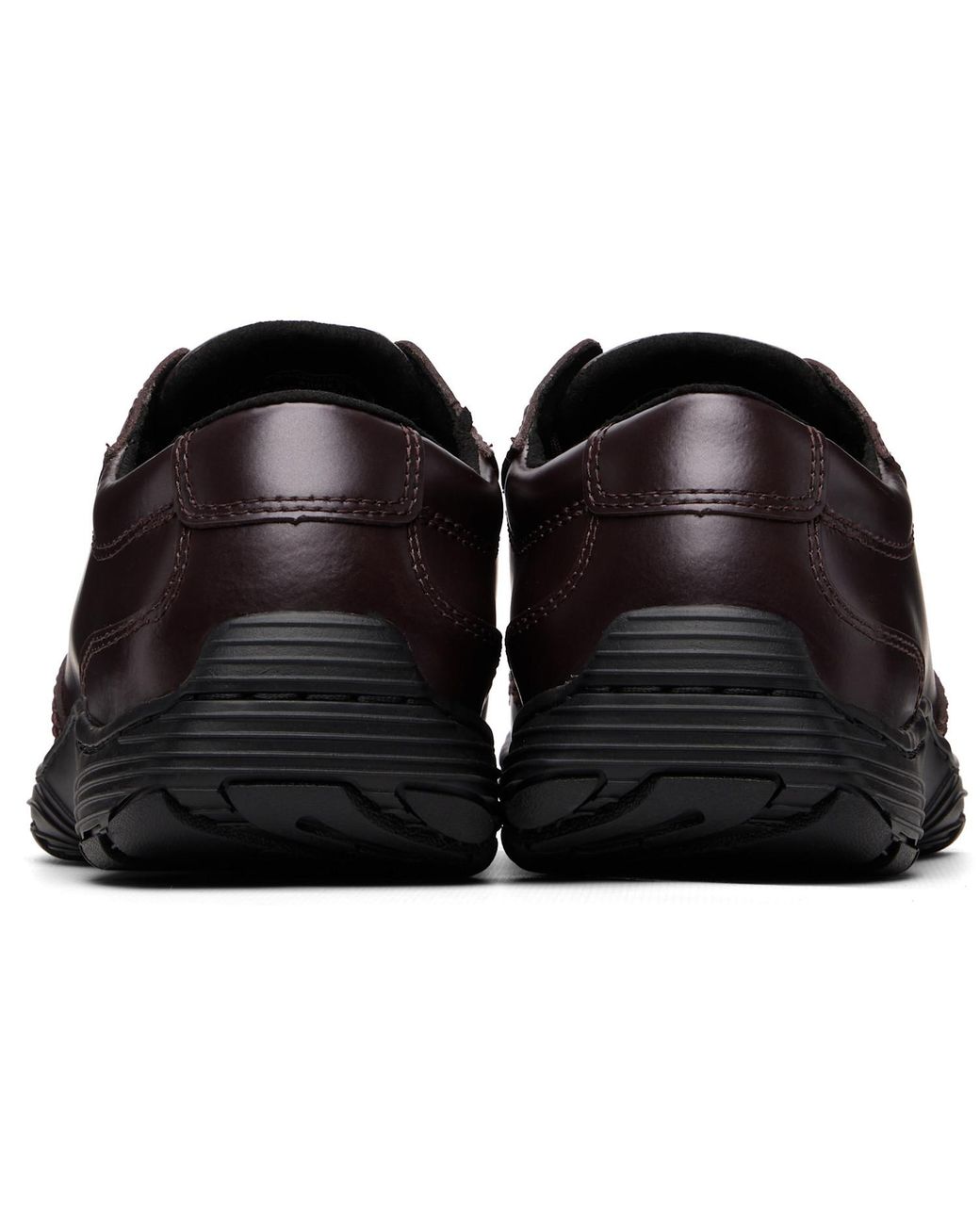 Dr. Martens Brown Aurix 51 Lace-Up Panelled Derby Shoes for men