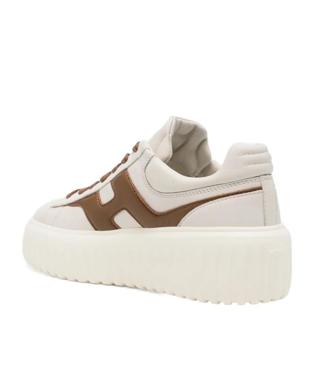 Hogan White Platform H-Logo Sneakers