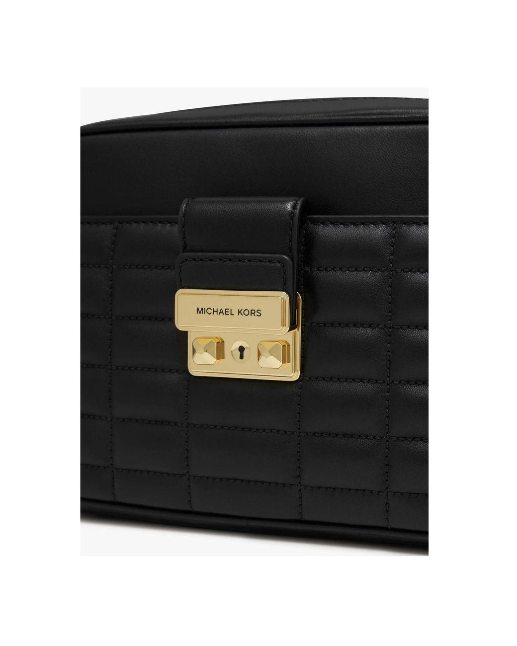 MICHAEL Michael Kors Black Tribeca Quilted Crossbody Bag