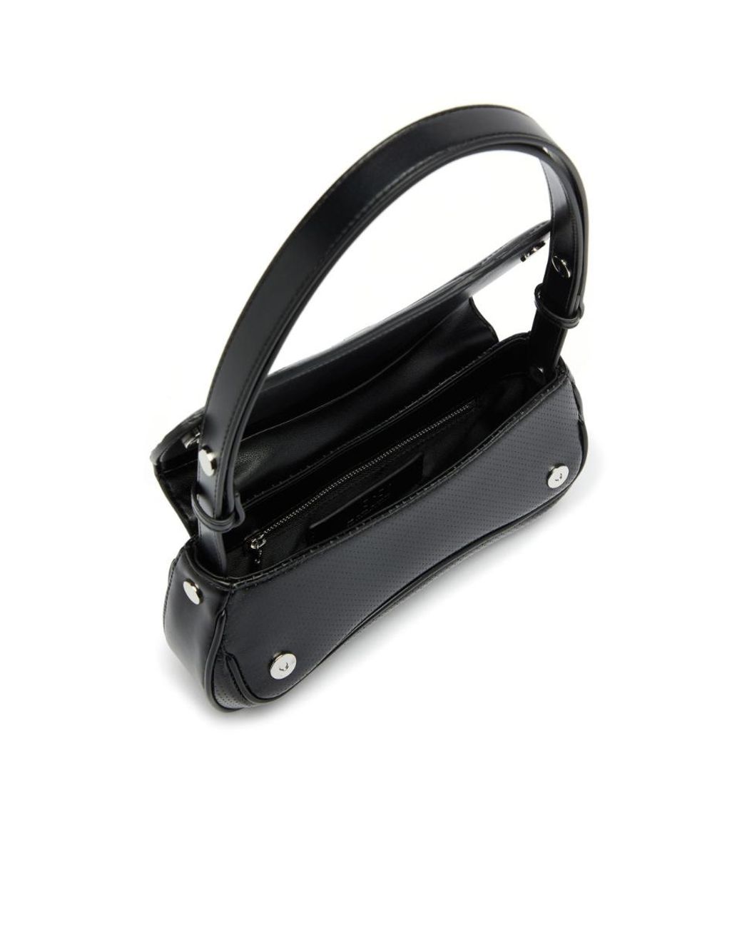 DIESEL Black Play Quilted Shoulder Bag