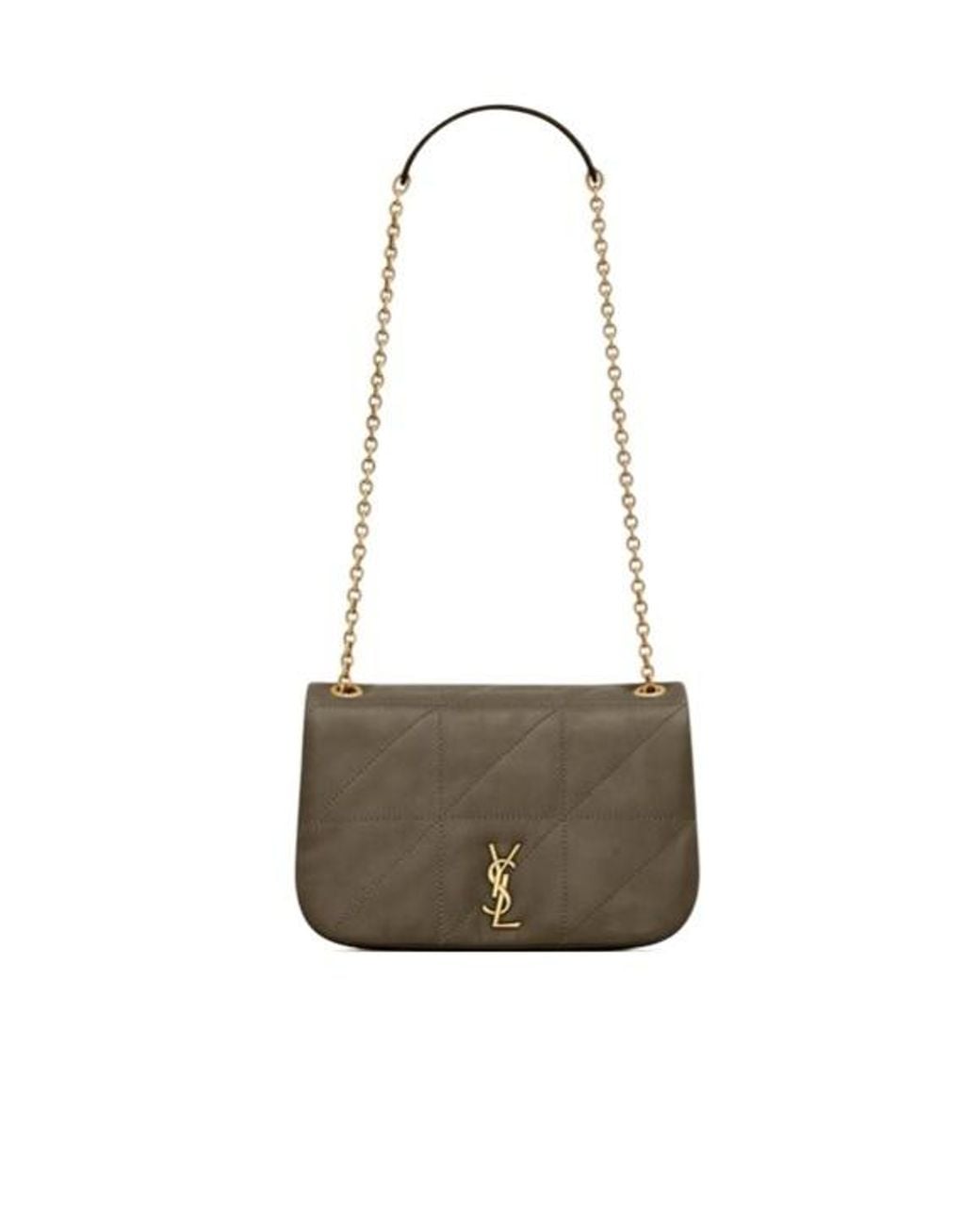 Saint Laurent White Jamie 4.3 Mini Chain Bag
