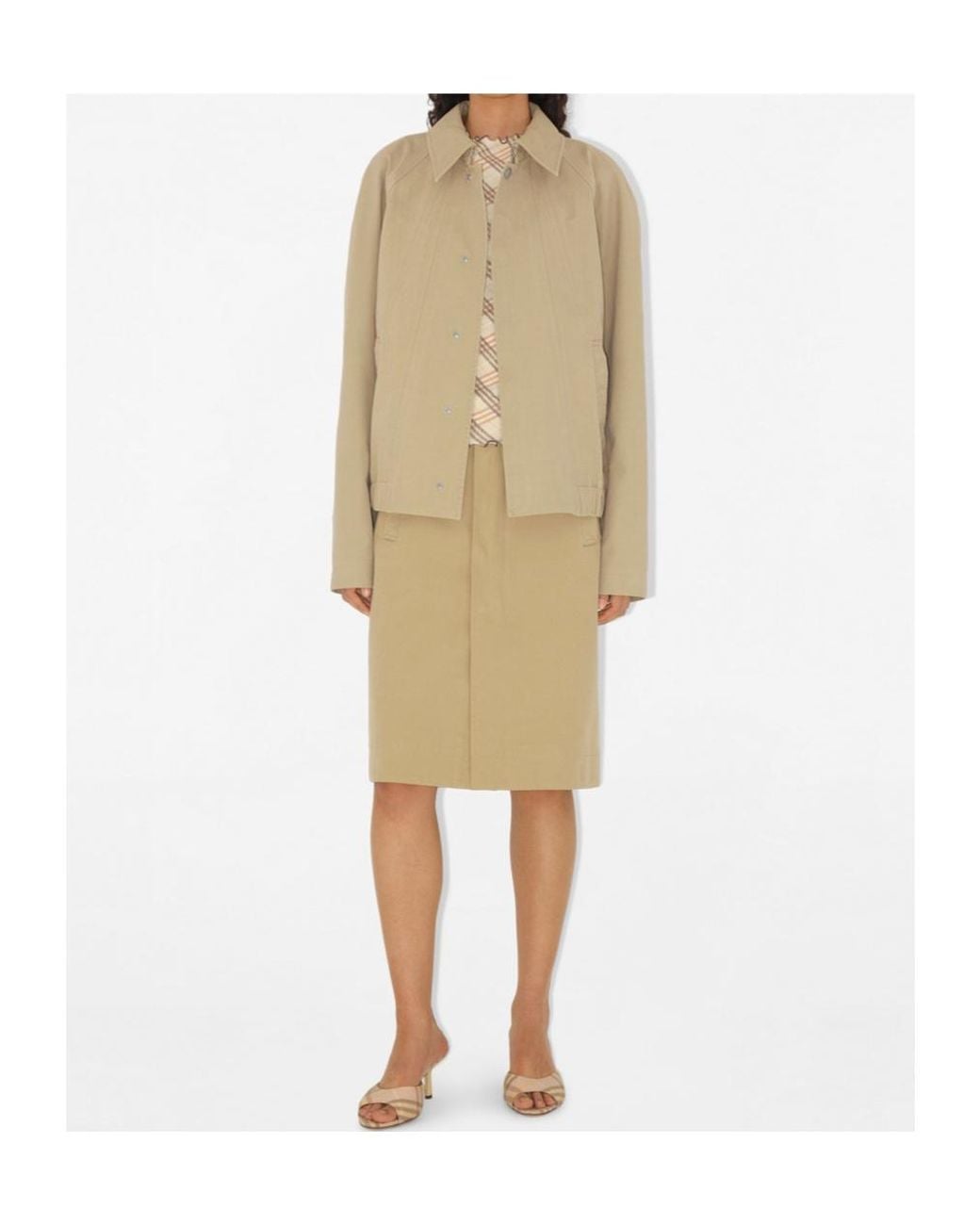 Burberry Natural Cotton Jacket