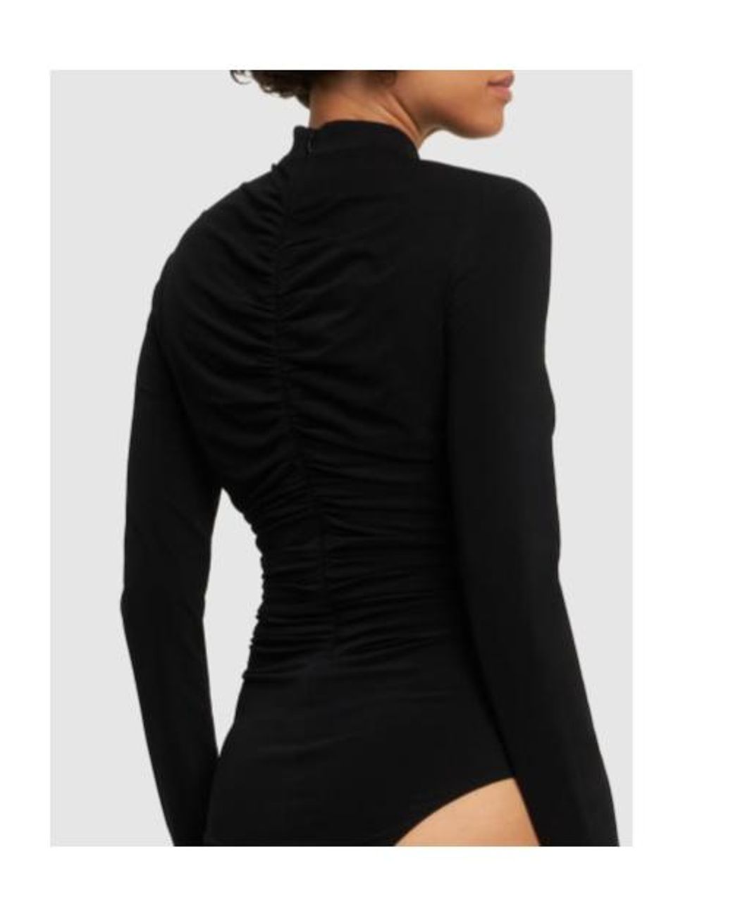 Magda Butrym Black Hollowed-Out Jumpsuit