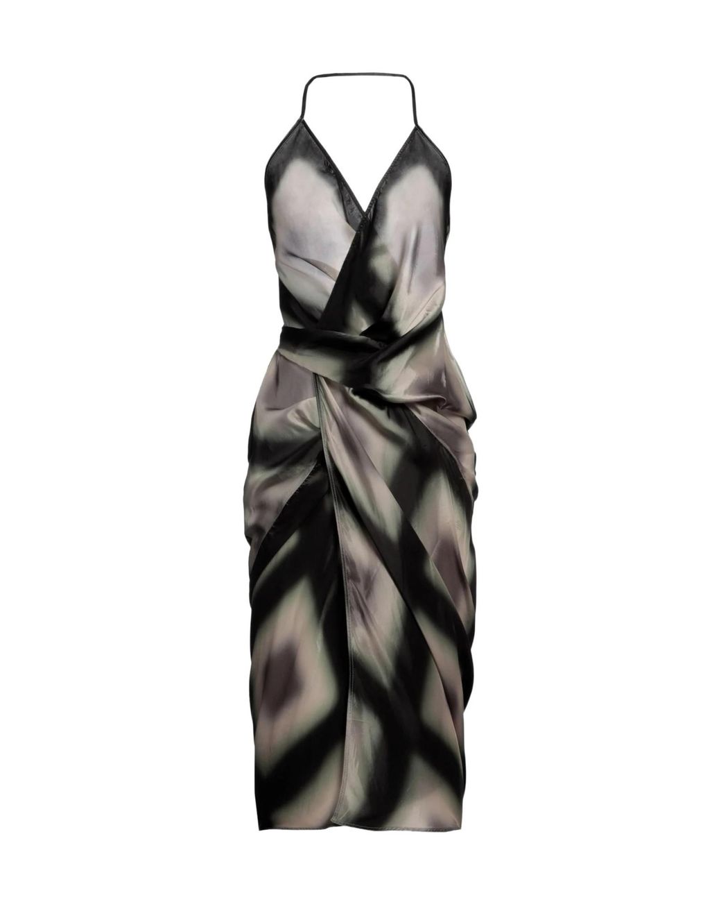 Rick Owens Black Midi Dress
