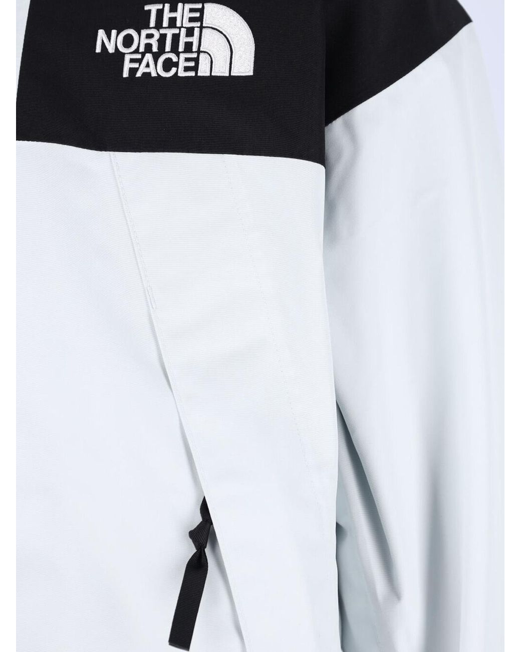 The North Face White Panelled Hooded Jacket for men