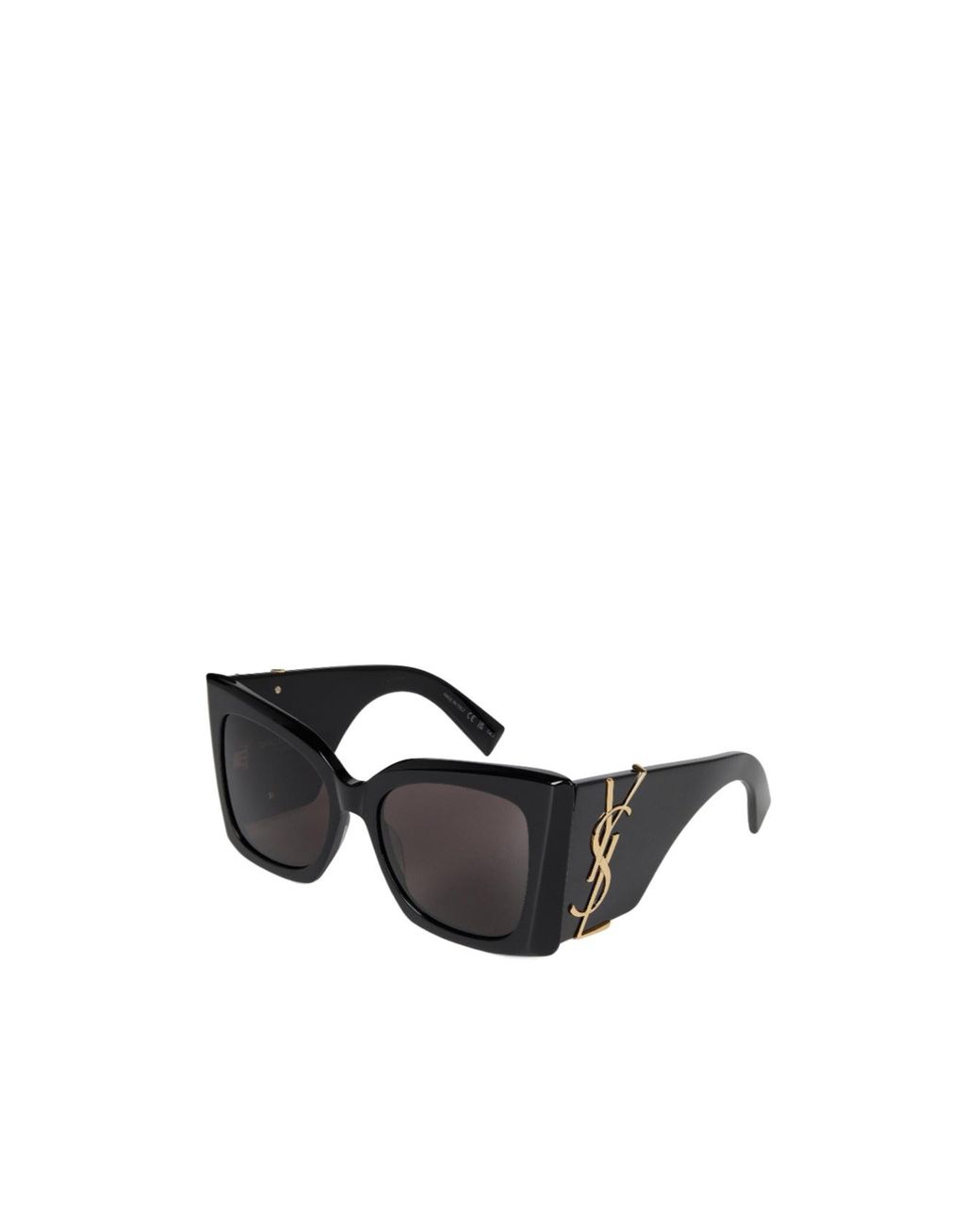 Saint Laurent White Fashion Versatile Sunglasses
