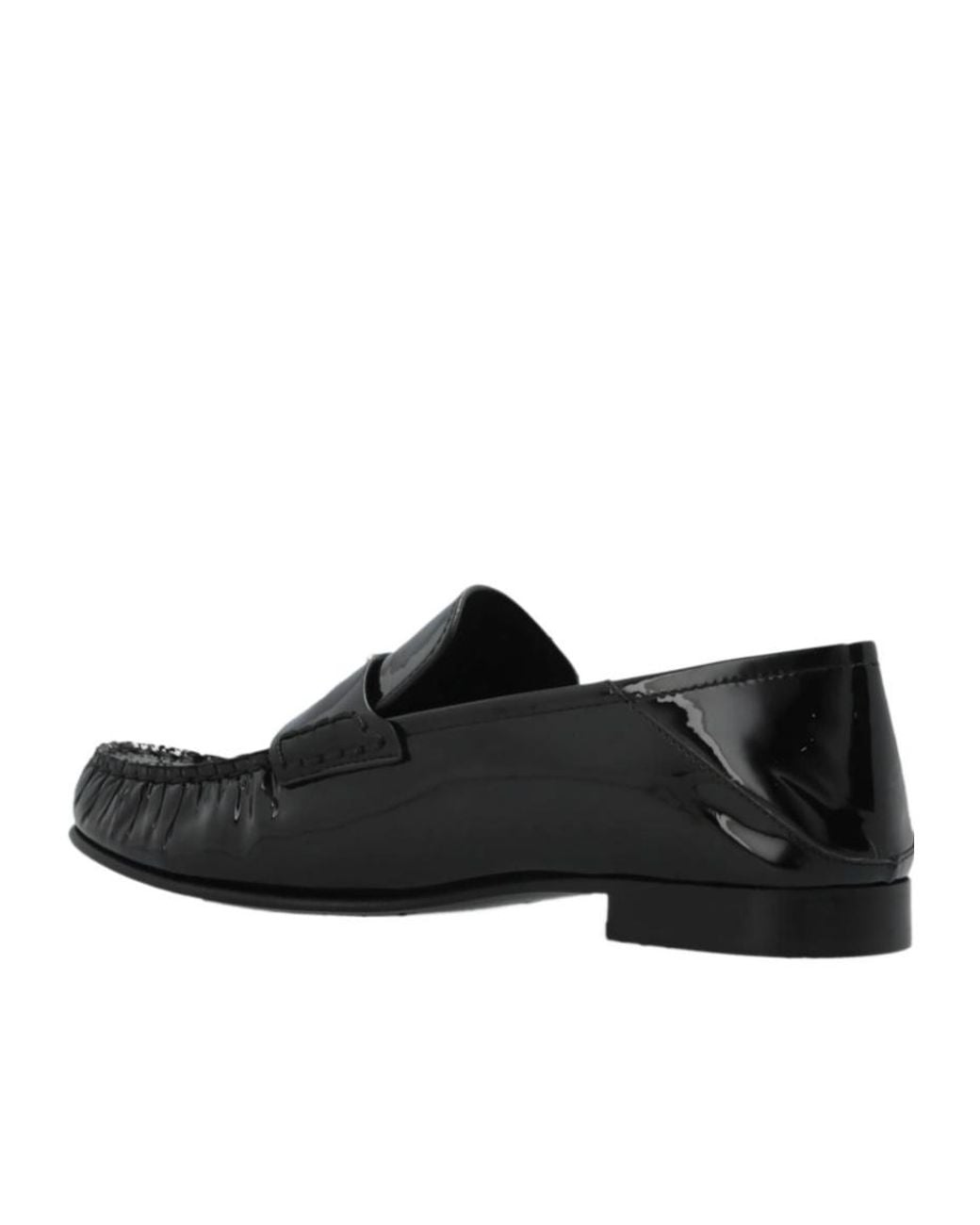 Versace Black Medusa Hardware Loafers