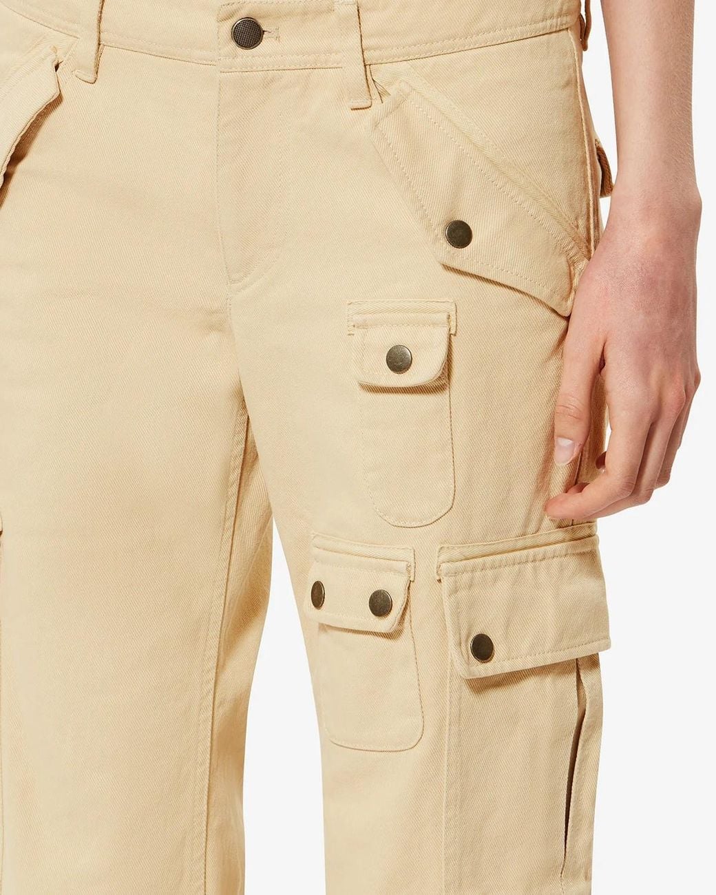 Isabel Marant Natural Josine Cargo Pants