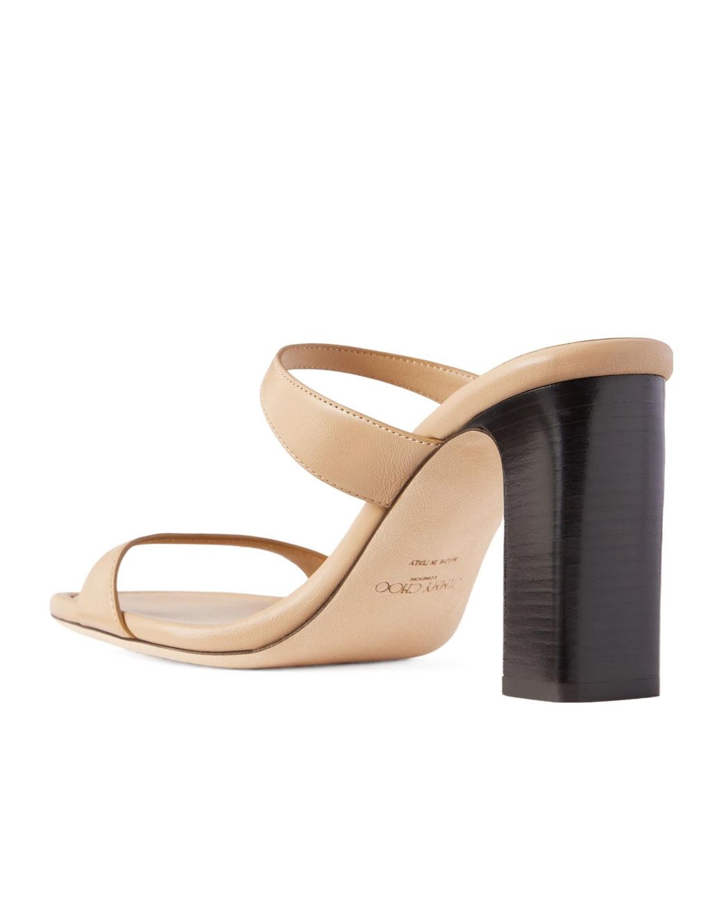 Jimmy Choo Metallic Leather Mules