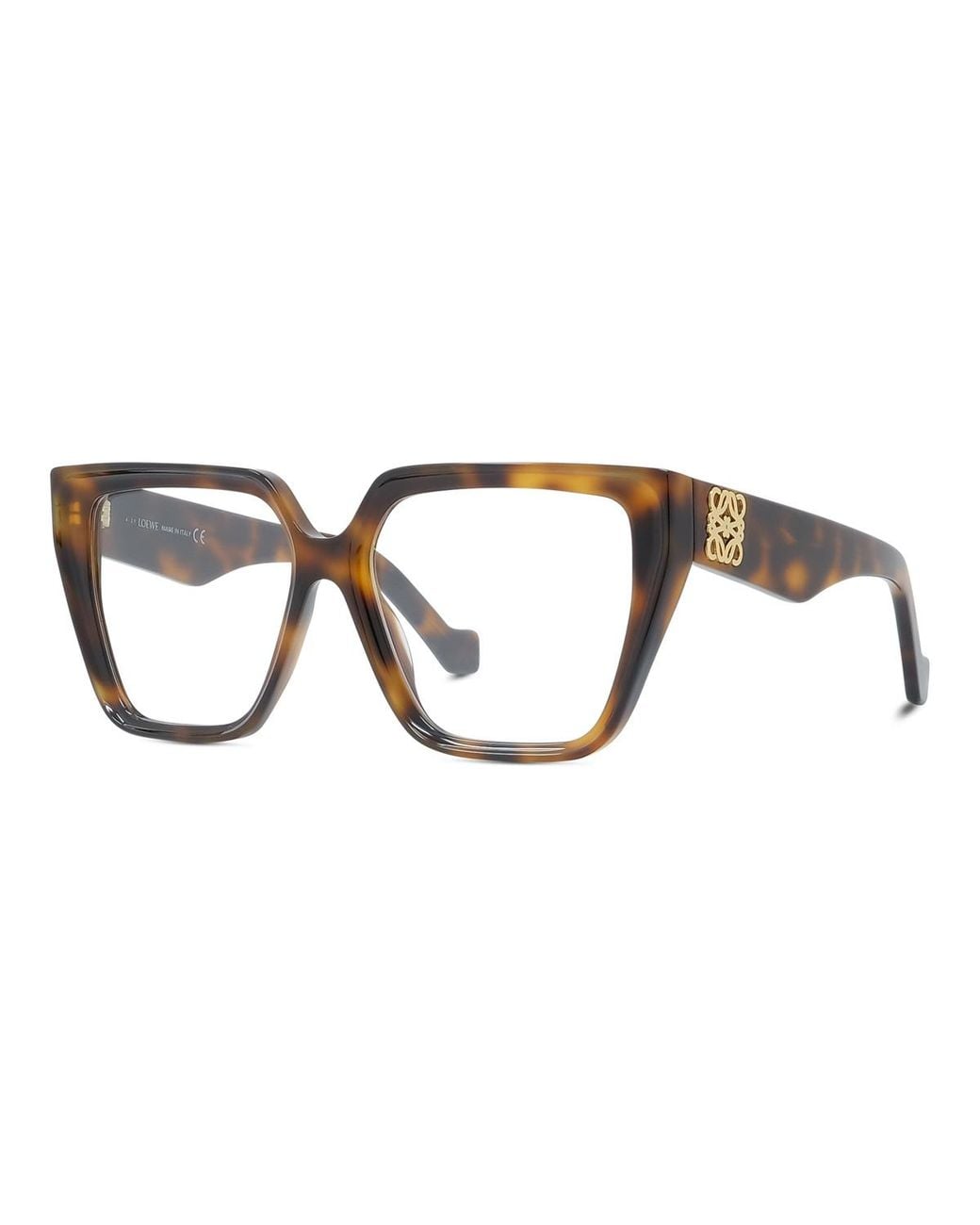 Loewe White Square Frame Glasses for men