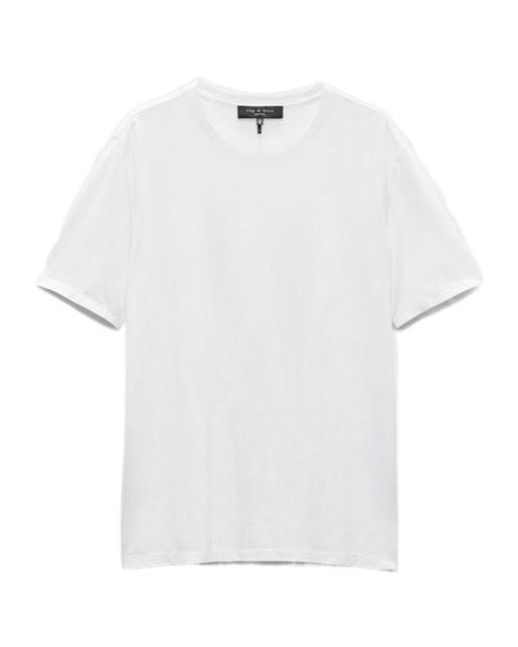 Rag & Bone White Basic T-Shirt for men