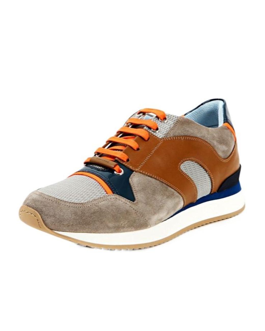 Dior Brown Lace-Up Sneakers for men