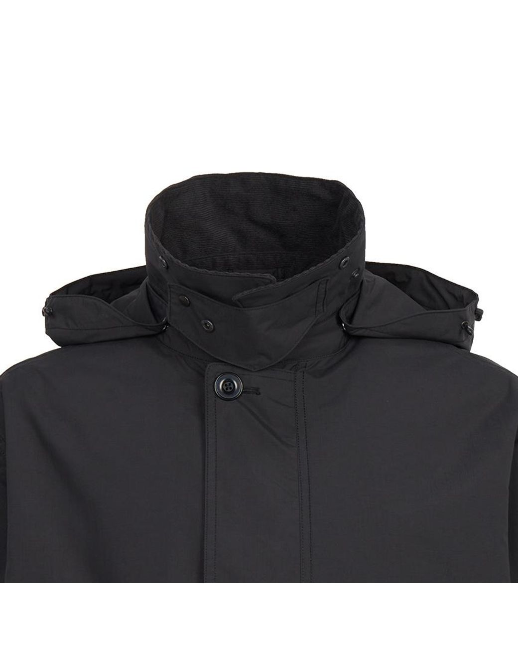Nanamica Black 2L Pertex Unlimited Field Jacket for men