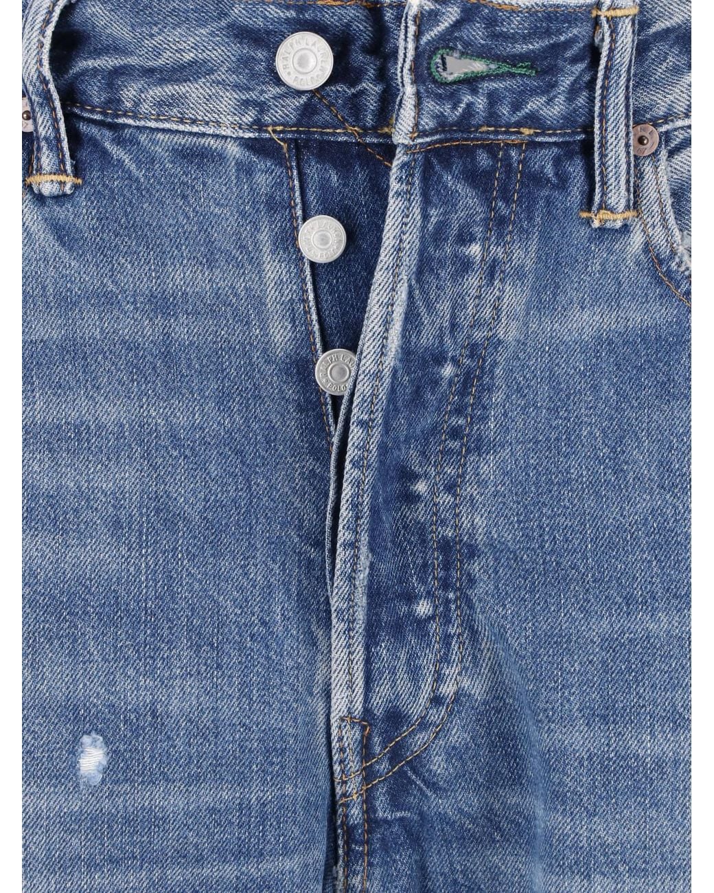 Polo Ralph Lauren Blue High-Rise Straight Jeans for men