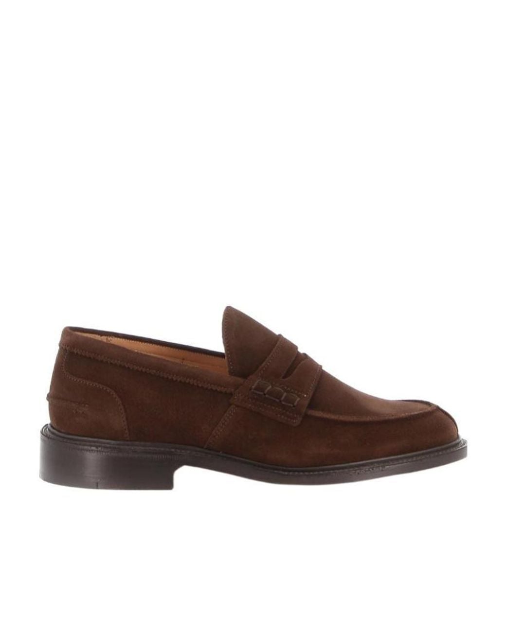 Tricker's Brown Tricker's James Penny Loafers for men