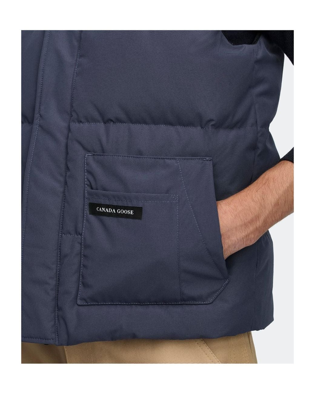 Canada Goose Blue Legacy Freestyle Vest Disc for men