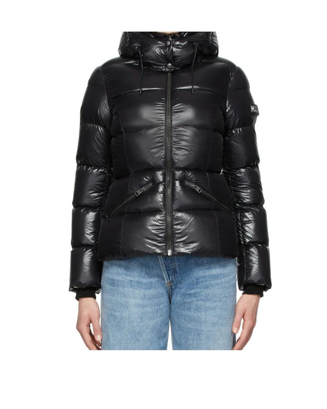 Mackage Black Madlyn Padded Zipped Jacket